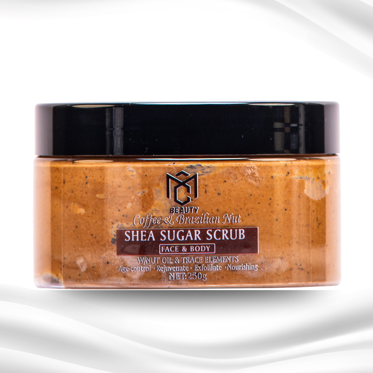 SCRUB FACE & BODY , COFFEE & BRAZILIAN NUT