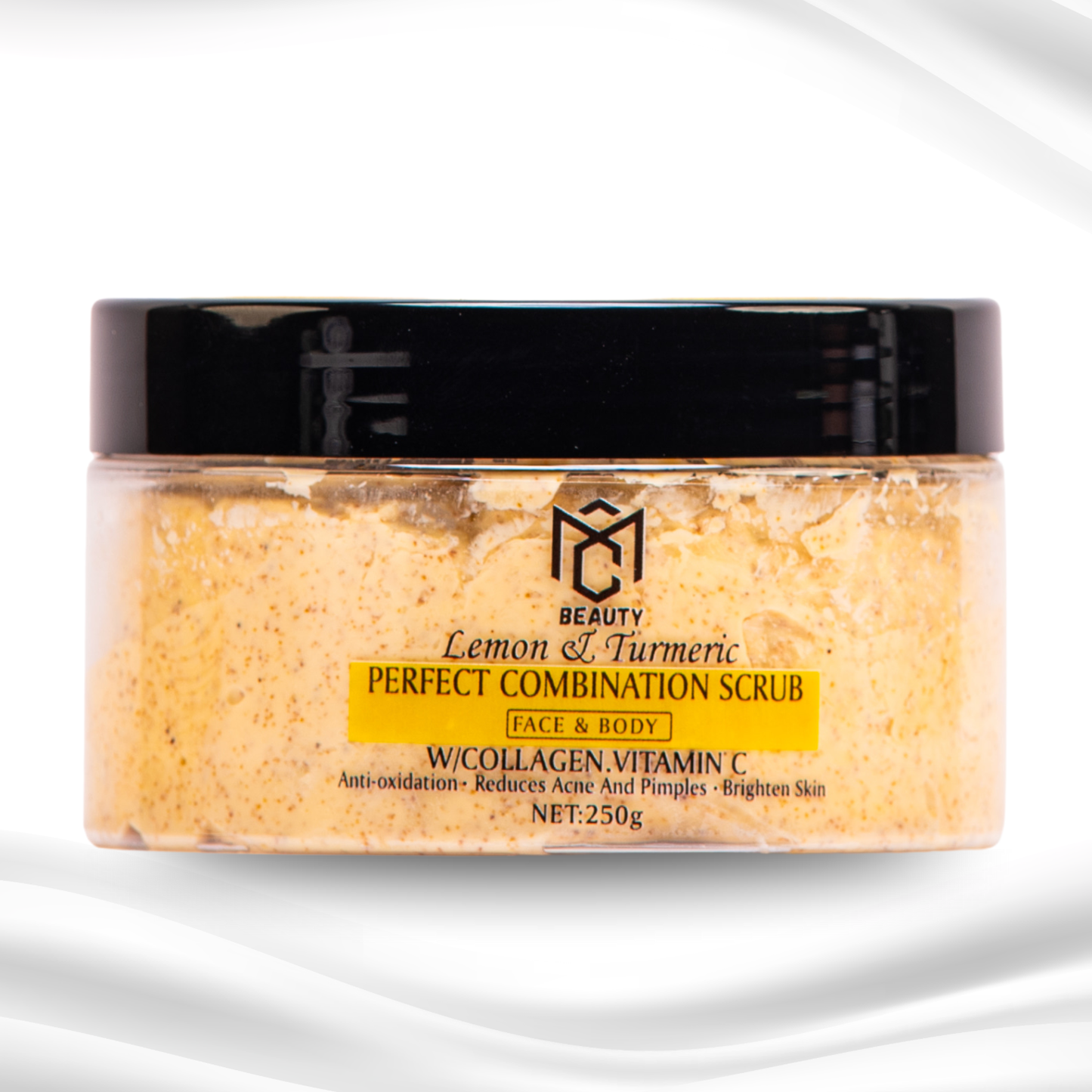 SCRUB FACE & BODY, LEMOND & TUMERIC
