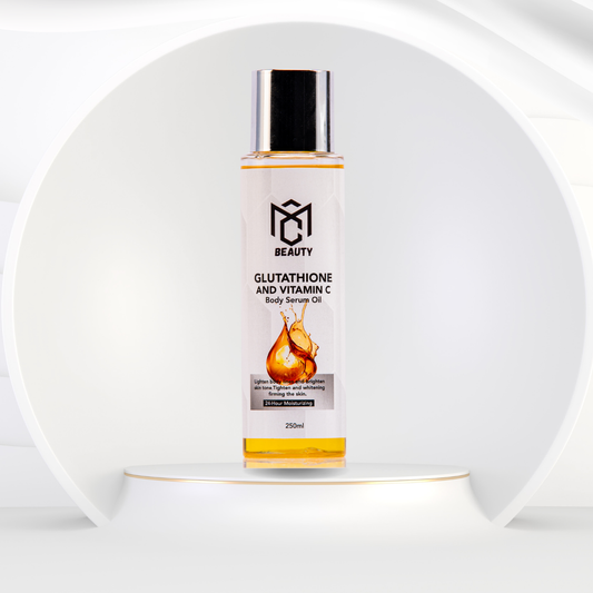 BODY SERUM OIL , GLUTATHIONE AND VITAMIN C