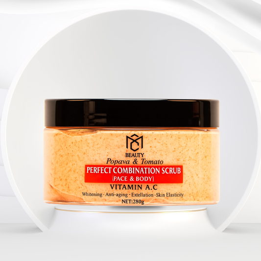 SCRUB BODY & FACE , PAPAYA & TOMATO