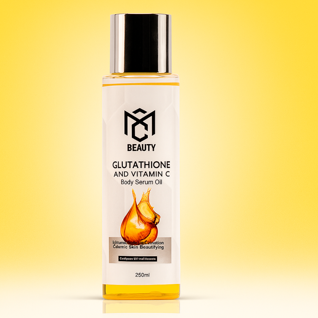 BODY SERUM OIL , GLUTATHIONE AND VITAMIN C